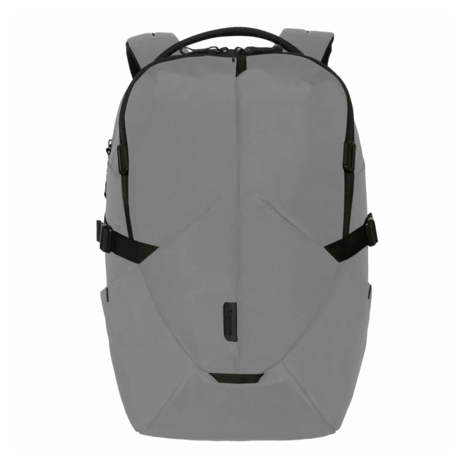 Targus Mochila Terra EcoSmart Gris para Portátiles de 16 Pulgadas Mochila gris Targus Terra EcoSmart para portátiles de hasta 16 pulgadas, modelo TBB64904GL, con compartimientos amplios y diseño ecológico.