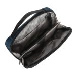 Mochila Targus HeritageLuxe para viajes en color azul, hecha de poliéster, SKU TBB65602GL