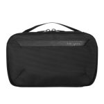 Mochila Targus HeritageLuxe de viaje en color negro, fabricada en poliéster, SKU TBB656GL