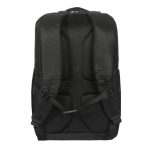 Imagen de la mochila Targus EcoSmart City Backpack en color negro, ideal para portátiles y accesorios. SKU TBB657GL.