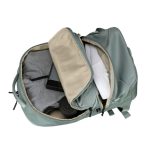 Mochila Targus Work+Play Flex Ecosmart de 15 a 16 pulgadas en color verde, SKU TBB65905GL