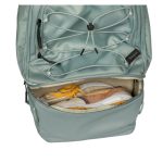 Mochila Targus Work+Play Flex Ecosmart de 15 a 16 pulgadas en color verde, SKU TBB65905GL