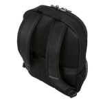 Mochila informal negra de poliéster marca Targus, modelo TBB943GL, ideal para portátiles