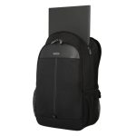 Mochila informal negra de poliéster marca Targus, modelo TBB943GL, ideal para portátiles