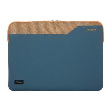 Funda para portátil Targus Pulse II EcoSmart de 16 pulgadas, diseño en azul y naranja, SKU TBS97102GL