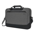 Targus CypressEco maletín ecológico para portátiles de 15.6 pulgadas, color negro y gris, SKU TBT92602GL