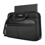 Imagen del maletín Targus TBT932GL para portátiles de 40,6 cm (16 pulgadas) en color negro. Maletín ideal para proteger tu laptop. SKU: TBT932GL
