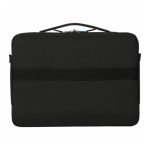Maletín negro Targus TBT940GL para portátil de 16 pulgadas con diseño moderno y compartimientos adicionales. SKU: TBT940GL.