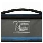 Maletín negro Targus TBT940GL para portátil de 16 pulgadas con diseño moderno y compartimientos adicionales. SKU: TBT940GL.