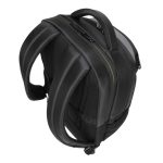 Mochila Targus City Gear 3 en color negro hecha de poliuretano, ideal para portátiles, SKU TCG655GL
