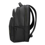 Mochila Targus CityGear informal en color negro, ideal para portátiles con gran capacidad de almacenamiento, SKU TCG662GL