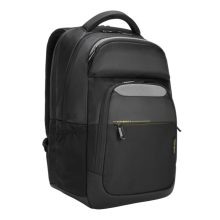 Mochila Targus CityGear informal en color negro, ideal para portátiles con gran capacidad de almacenamiento, SKU TCG662GL