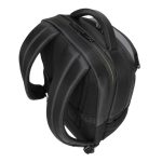 Mochila Targus CityGear informal en color negro, ideal para portátiles con gran capacidad de almacenamiento, SKU TCG662GL
