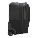 Maletín con ruedas Targus para portátil de 17.3 pulgadas, color negro, modelo TCG717GL. Ideal para transportar laptops con seguridad y comodidad.