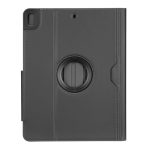 Funda Targus VersaVu para iPad Pro de 12.9 pulgadas, color negro y SKU THZ749GL, mostrando rotación 360 grados