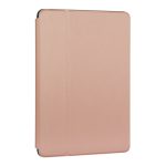 Funda folio Targus Click-In de 10.5 pulgadas en color oro rosa, diseñada para proteger tablets. SKU THZ85008GL
