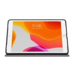 Funda folio Targus Click-In de 10.5 pulgadas en color oro rosa, diseñada para proteger tablets. SKU THZ85008GL