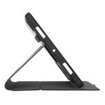Funda para tablet negra marca Targus de 10.5 pulgadas con soporte ajustable. SKU: THZ919GL
