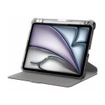 Imagen del Targus Pro-Tek Folio Negro para tablets de 27.9 cm con SKU THZ984GL, mostrando su diseño robusto y protección completa.