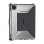 Imagen del Targus Pro-Tek Folio Negro para tablets de 27.9 cm con SKU THZ984GL, mostrando su diseño robusto y protección completa.