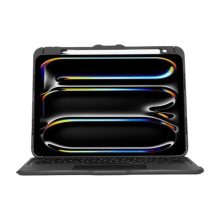 Teclado Bluetooth Targus VersaVu Nórdico en color negro, modelo THZ988NO, diseñado para tablets.