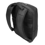 Imagen de la mochila Targus TSB911GL pensada para portátiles de hasta 40,6 cm (16 pulgadas) en colores negro y gris. SKU: TSB911GL
