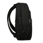 Mochila negra Targus GeoLite de 40,6 cm (16 pulgadas) con compartimentos para portátil. SKU TSB962GL.