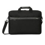 Funda para portátil Targus GeoLite de 16 pulgadas en color negro, SKU TSS984GL, ideal para proteger tu computadora en movimiento.