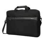Funda para portátil Targus GeoLite de 16 pulgadas en color negro, SKU TSS984GL, ideal para proteger tu computadora en movimiento.