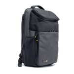 Imagen de la mochila Techair Commuter Pro en color negro y gris con capacidad para portátiles de 15.6 pulgadas, código SKU TACMB001