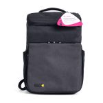 Imagen de la mochila Techair Commuter Pro en color negro y gris con capacidad para portátiles de 15.6 pulgadas, código SKU TACMB001