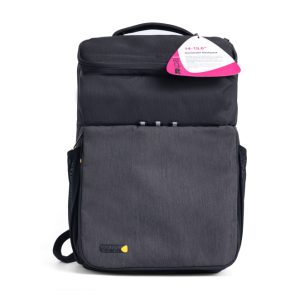 Imagen de la mochila Techair Commuter Pro en color negro y gris con capacidad para portátiles de 15.6 pulgadas, código SKU TACMB001