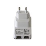 Imagen del repetidor inalámbrico Techly I-WL-REPEATER2, compatible con Ethernet rápido en colores negro y blanco. SKU I-WL-REPEATER2.