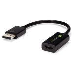 Techly IADAP DP-HDMIF8K adaptador de cable de vídeo de 0,2 m con DisplayPort a HDMI tipo A (Estándar) en color negro, SKU: IADAP DP-HDMIF8K