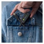 Adaptador de cable de vídeo Techly IADAP MDP-HDMIF8K Mini DisplayPort a HDMI 8K en color negro, ideal para una conexión de alta definición sin pérdida de calidad.