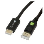 Techly ICOC DSP-H12-020 adaptador de cable de vídeo de 2 metros, DisplayPort a HDMI, color negro. SKU: ICOC DSP-H12-020