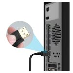 Techly ICOC DSP-H12-020 adaptador de cable de vídeo de 2 metros, DisplayPort a HDMI, color negro. SKU: ICOC DSP-H12-020