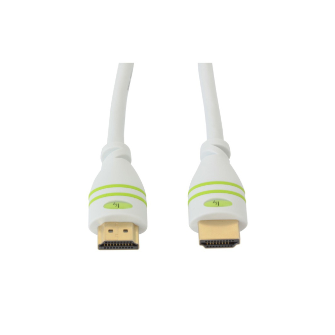 Techly 10.0m HDMI M/M cable HDMI 10 m HDMI tipo A (Estándar) Blanco 2 Chapado en oro del Techly HDMI 10m para calidad de señal