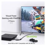 Techly ICOC HDMI-DP12A60, adaptador de cable de vídeo HDMI tipo A (Estándar) a DisplayPort, color negro, SKU ICOC HDMI-DP12A60