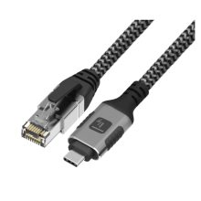 Techly ICOC U3C-RJ45-030 cable de red de 3 metros, Cat6 F/UTP, colores plata y negro, SKU ICOC U3C-RJ45-030