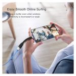 Cable de red Techly ICOC USBC-RJ45 de 0,144 m en color negro. SKU ICOC USBC-RJ45