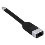 Cable de red Techly ICOC USBC-RJ45 de 0,144 m en color negro. SKU ICOC USBC-RJ45