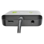 Adaptador de cable Techly IDATA HDMI-VGA8, conecta dispositivos HDMI a pantallas VGA, color negro, SKU IDATA HDMI-VGA8