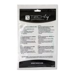 Cable de fibra óptica Techly LC-LC M-M 5m amarillo ideal para centros de datos. SKU: ILWL D9-LCLC-050.