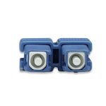 Cable de fibra óptica Techly modelo ILWL D9-SCLC-300 de 30 metros en color amarillo con conectores SC y LC, ideal para InfiniBand y centros de datos