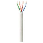 Techly ITP6-CCA-305-GY cable de red gris de 305 metros Cat6 U/UTP sin blindaje