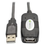 Cable USB 2.0 Techly IUSB-REP10TY de 10 metros en color negro