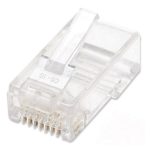 Conector RJ45 Transparente de Techly modelo IWP-JAR-C6RTY