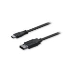 Cable USB Teltonika PR2US08M, longitud 0,8 metros, USB 2.0, color negro, con conector USB A a Micro-USB B