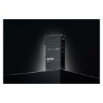 Imagen del Teltonika Enrutador Industrial modelo RUT140 con 2 puertos RJ45 de 100Mbps, diseño robusto y clasificación IP30. SKU: RUT140000000